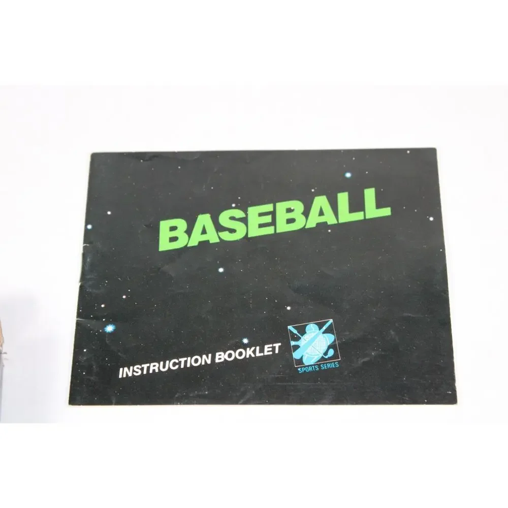 Baseball (Nintendo Entertainment System, 1985, NES) Complete W/ Manual, box